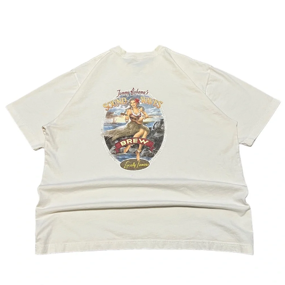 Tommy Bahama Sound Waves Brew Tee - Picture 1 of 5